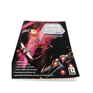 Star Wars X-Wing Prima Offical Strategy Guide ONLY Computer PC 1993 RARE
